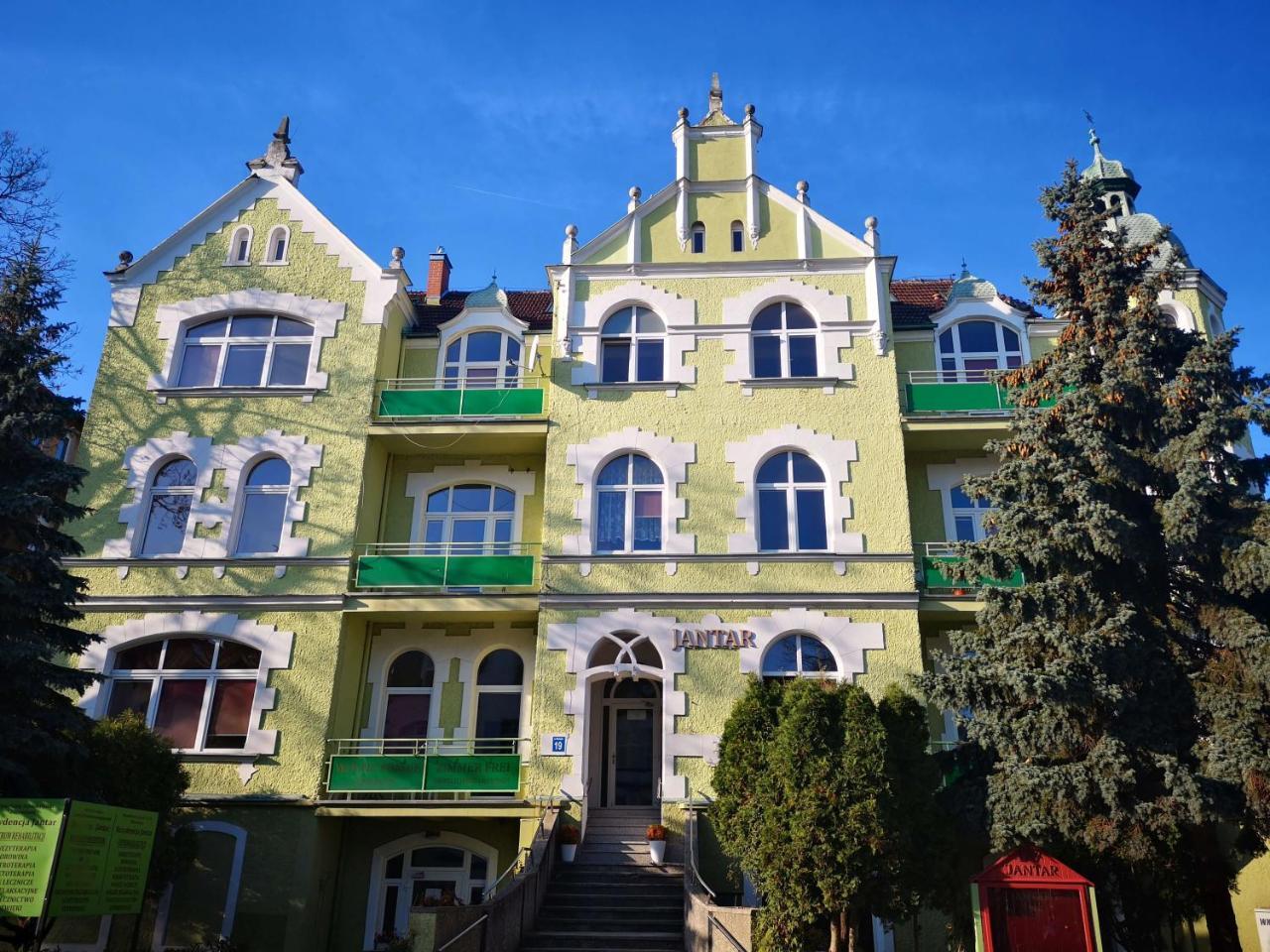 Dom Zdrojowy Amber Hotell Świnoujście Exteriör bild