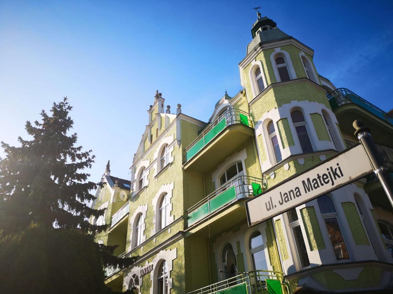 Dom Zdrojowy Amber Hotell Świnoujście Exteriör bild
