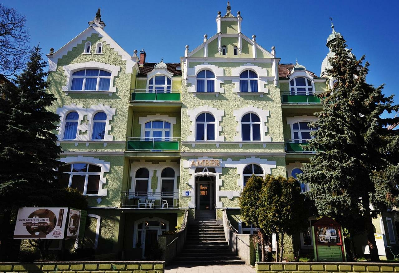 Dom Zdrojowy Amber Hotell Świnoujście Exteriör bild